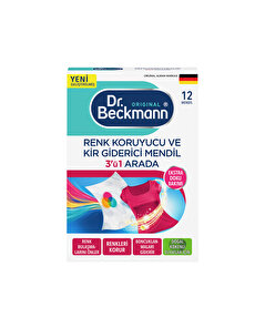Dr. Beckmann Dr. Beckmann Renk Koruyucu Mendil 12'li
