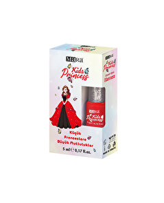 Mara Mara Kids Princess Çocuk Oje Su Bazlı Kırmızı