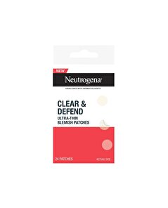 Neutrogena Neutrogena Clear & Defend Ultra Thin Blemish Patch Sivilce Bandı 24’lü
