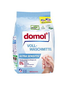 Domol Domol Toz Çamaşır Makinası Deterjanı Ultra Hassas 18 Yıkama 1215 gr