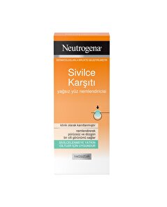 Neutrogena Neutrogena Sivilce Karşıtı Yağsız Yüz Nemlendiricisi 50 ml