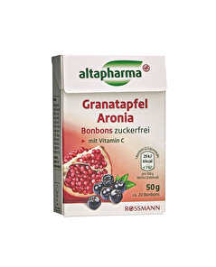 Altapharma Altapharma Bonbon Şekerleme Kutu Nar ve Aroniya 50 gr