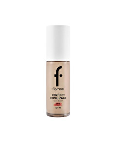 Flormar Flormar Perfect Coverage Yüksek Pigmentli & Yarı Parlak Bitişli SPF15 Fondöten 130 Light Beige