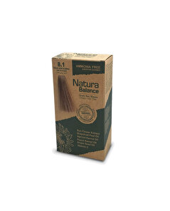 Natura Balance Natura Balance Krem Saç Boyası Küllü Açık Kumral 8.1 1 adet