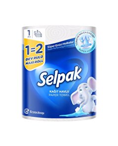 Selpak Selpak Dev Rulo 1=2 Kağıt Havlu 1 adet