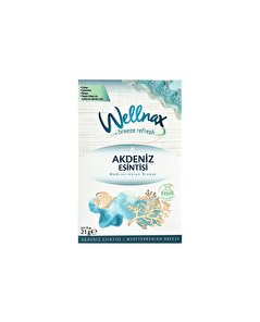 Wellnax Wellnax Dolap ve Çekmece Kokusu Kesesi Akdeniz Esintisi 21 gr
