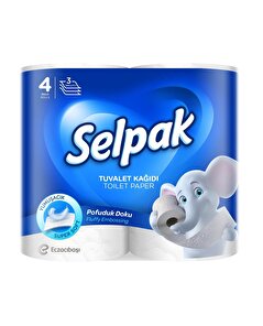 Selpak Selpak Tuvalet Kağıdı 4'lü