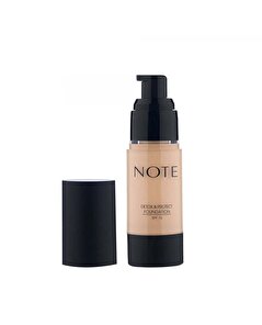 Note Note Fondöten Detox & Protect 02 Natural Beige
