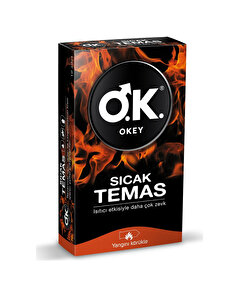 Okey Okey Prezervatif Sıcak Temas