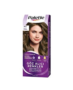 Palette Palette Saç Boyası Göz Alıcı Renkler 7-1 Küllü Kumral