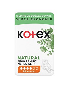 Kotex Kotex Natural Hijyenik Ped Ultra Normal 20'li