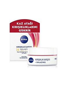 Nivea Nivea Yüz Kremi Kırışıklık Karşıtı + Sıkılaştırıcı 45+ 50 ml
