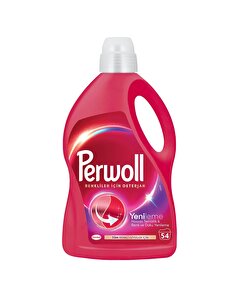 Perwoll Perwoll Hassas Bakım Sıvı Çamaşır Deterjanı Renkli Yenileme (50 Yıkama) 2970 ml