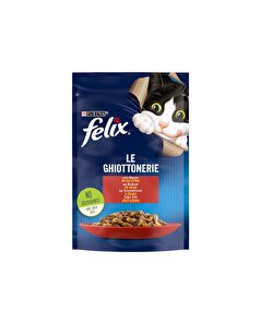 Felix Felix Yaş Kedi Maması Sığır Etli 85 gr