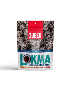 Zuber Zuber Hindistan Cevizi Kaplı Meyve Topu Lokma 96 gr