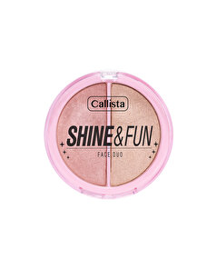 Callista Callista Shine & Fun Face Duo Allık & Aydınlatıcı Paleti 130 Shine Squad