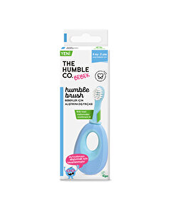 Humble Brush Humble Brush Bebek Alıştırma Diş Fırçası Mavi
