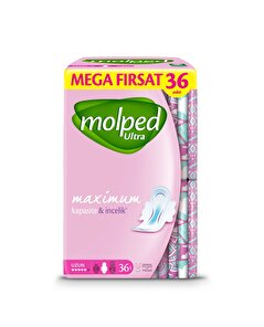 Molped Molped Hijyenik Ped Anatomik Mega Uzun 36'lı