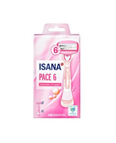 Isana Isana Tıraş Bıçağı Bayanlar İçin, 6 Bıçaklı