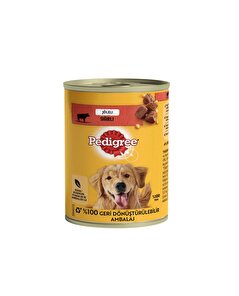 Pedigree Pedigree Köpek Maması Sığır Etli Konserve 400 gr