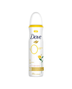 Dove Dove Deodorant %0 Alüminyum Limon Çiçeği & Vanilya 150 ml