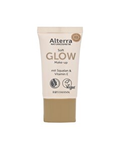 Alterra Alterra Fondöten Soft Glow No.03 Caramel 1 Adet