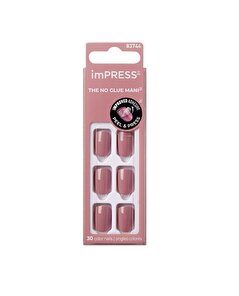 Impress Impress Color Kendinden Yapışkanlı Takma Tırnak Kısa Petal Pink