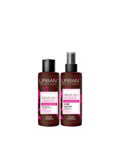 Urban Care Urban Care Şampuan 100 ml + Sıvı Saç Kremi 100 ml Argan Yağı & Keratin 2'li Set