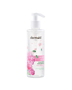 Dermokil Dermokil Yüz Temizleme Jeli %100 Doğal Gül Suyu 200 ml