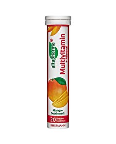 Altapharma Altapharma Multi vitamin Mineral İçeren Takviye Edici Gıda Efervesan Tablet Mango Aromalı 20 adet