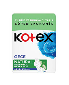 Kotex Kotex Natural Hijyenik Ped Ultra, Gece 14'lü