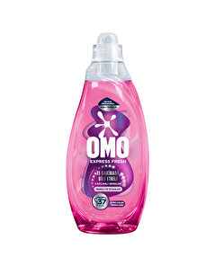 Omo Omo Express Fresh Sıvı Çamaşır Deterjanı Capcanlı Renkler Renkli ve Siyahlar 1480 ml