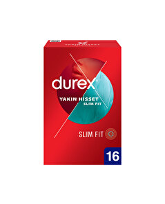 Durex Durex Prezervatif Yakın Hisset Slim Fit 16'lı
