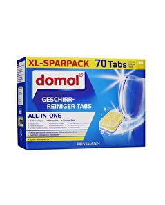 Domol Domol Bulaşık Makinesi Tableti All in One, 70'li