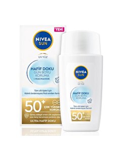 Nivea Sun Nivea Sun Hafif Dokulu Güneş Koruyucu Yüz Kremi SPF 50 40 ml