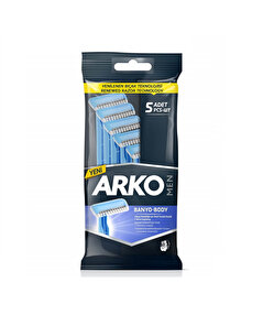 Arko Men Arko Men Tıraş Bıçağı Banyo 5'li