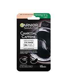 Garnier Garnier Kağıt Göz Maskesi Kömür ve Kafein Göz Şişkinliklerine Karşı 5 gr