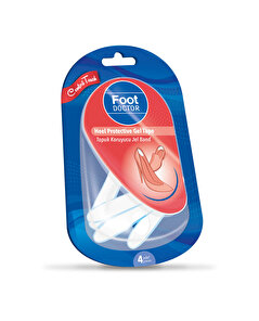 Foot Doctor Foot Doctor Ayak Topuk Koruyucu Jel Band 4'lü