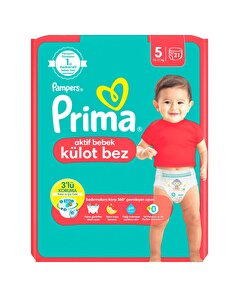 Prima Prima Bebek Bezi Külot Beden 5 Junior 21'li