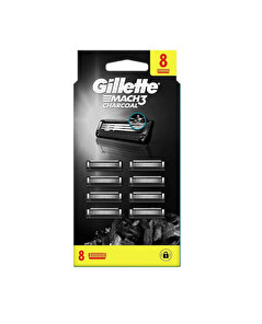 Gillette Gillette Mach3 Charcoal Yedek Bıçak 8'li