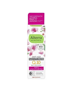 Alterra Alterra Yaşlanma Karşıtı Gece Kremi Organik Argan Yağlı ve Orkide Özlü 50 ml