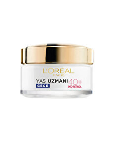 L’Oréal Paris L’Oréal Paris Yaş Uzmanı 40+ Kırışıklık Karşıtı Sıkılaştırıcı Gece Kremi 50 ml