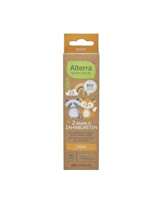 Alterra Alterra Çocuk Diş Fırçası Bambu 2'li