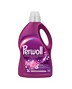 Perwoll Perwoll Sıvı Çamaşır Deterjanı Çiçek Cazibesi Renkli 50 Yıkama 2750 ml