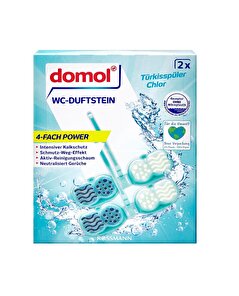 Domol Domol WC Kokusu Klozet Blok Turkuaz 96 gr