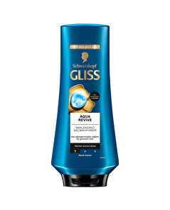 Gliss Gliss Aqua Canlandırıcı Saç Kremi Hyaluron ve Deniz Yosunu 360 ml