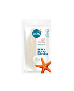 Balmy Balmy Bebek Banyo Eldiveni Bambu 1 adet