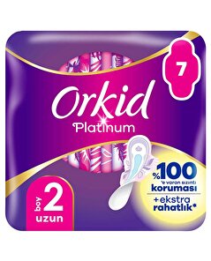 Orkid Orkid Hijyenik Ped Platinum Uzun 7'li