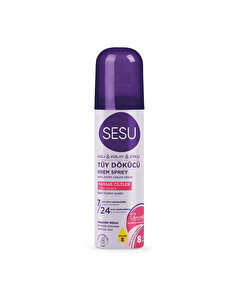 Sesu Sesu Tüy Dökücü Köpük Hassas Cilt 150 ml