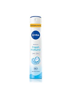 Nivea Nivea Sprey Deodorant Fresh Natural Ter ve Ter Kokusuna Karşı 200 ml
